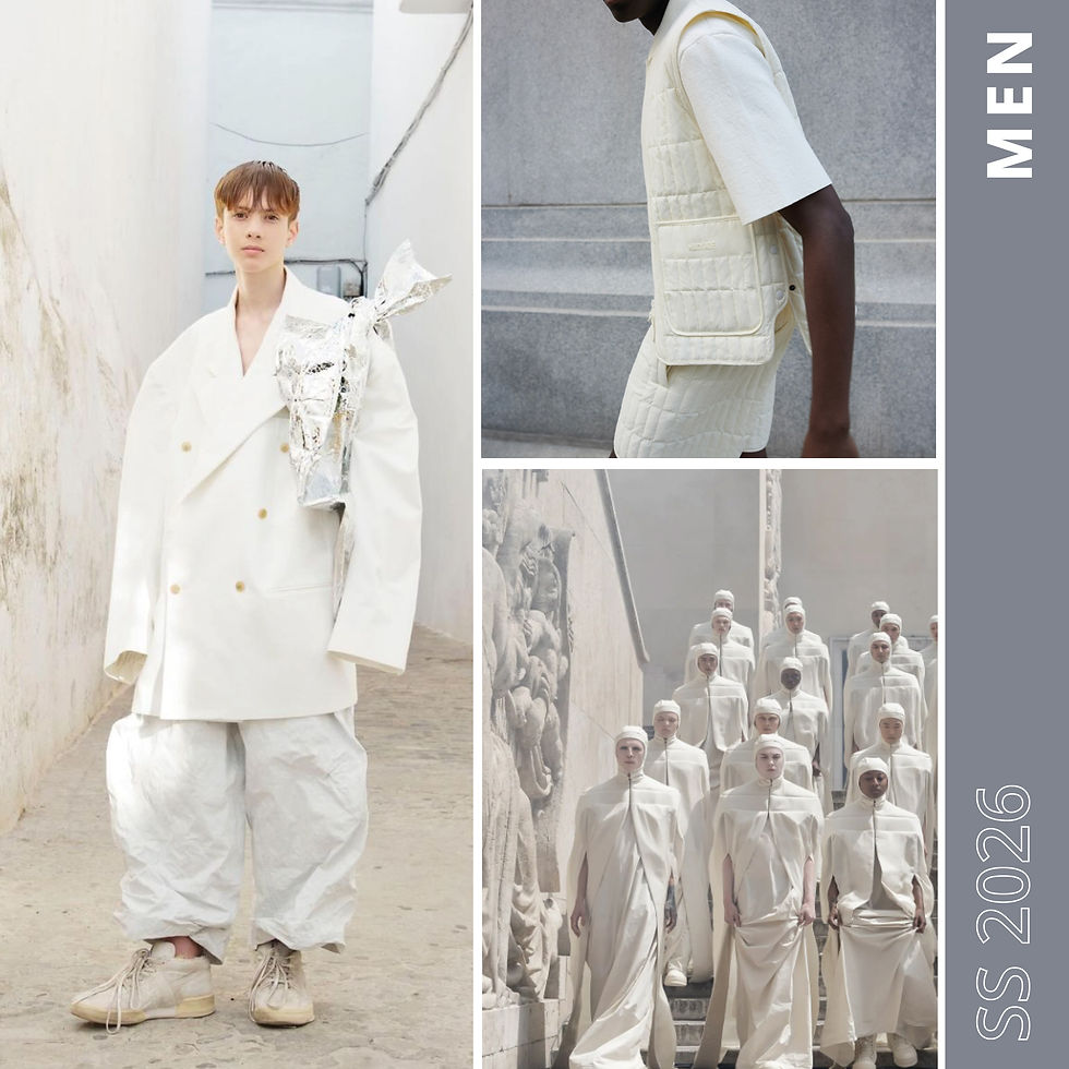 Menswear trends 2026