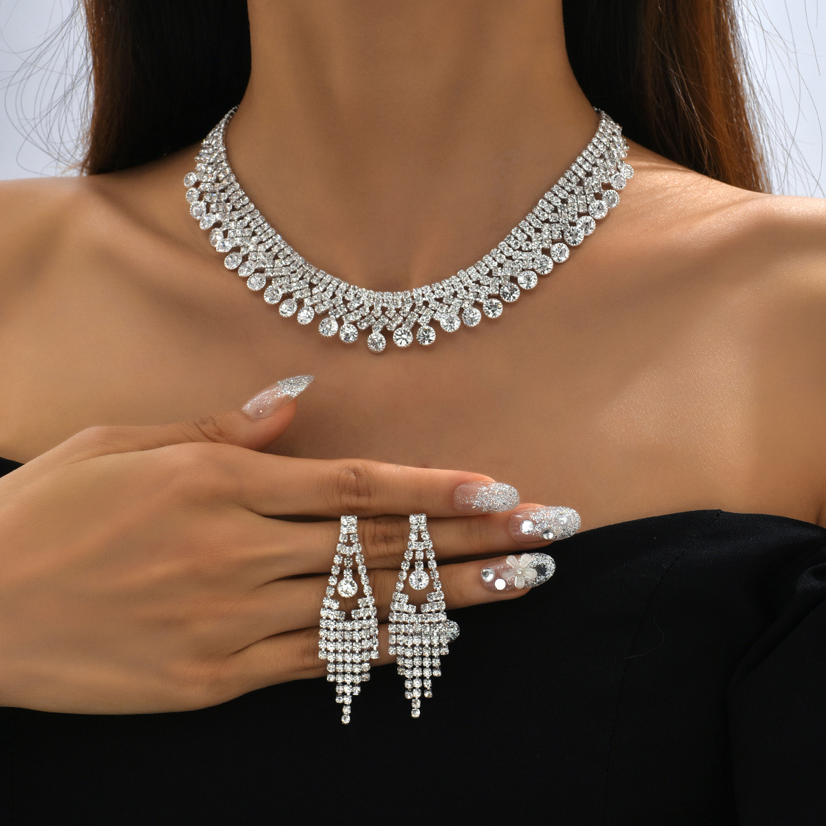 Luxury diamond necklace styles